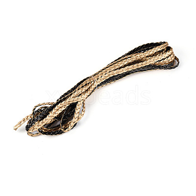 5M 3-Ply PU Leather Braided Cord LC-N006-01A-1