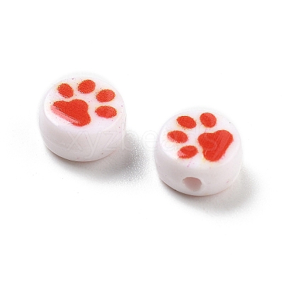Opaque Acrylic Beads OACR-D282-03B-1