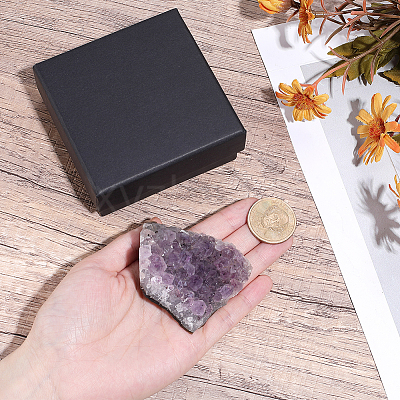 Natural Amethyst Cluster Ornaments DJEW-PA0001-07-1