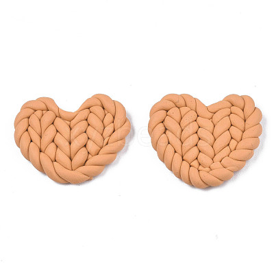 Handmade Polymer Clay Cabochons CLAY-N010-025C-1