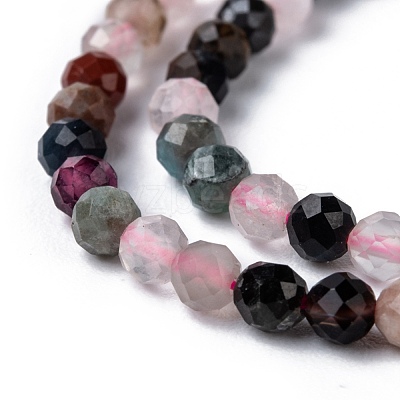 Natural Mixed Stone Beads Strands X-G-T108-39-1