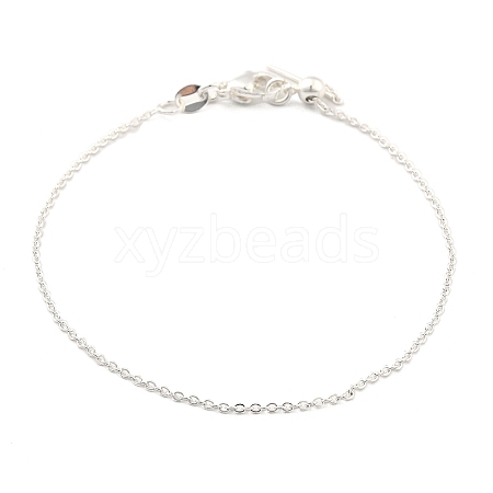 Titanium Steel Cable Chain Bracelets for Men Women BJEW-G736-11S-1