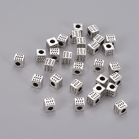 Tibetan Style Alloy Spacer Beads LFH10004Y-1