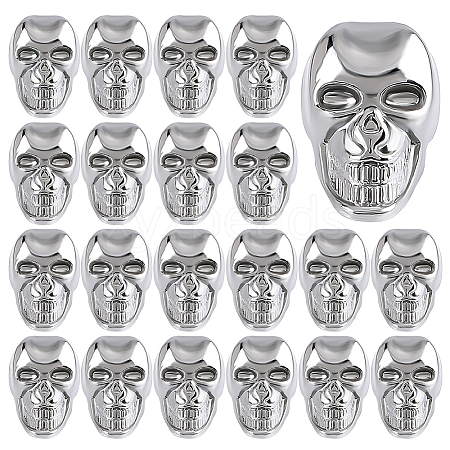 20Pcs Alloy Shank Buttons BUTT-PH0001-82A-P-1