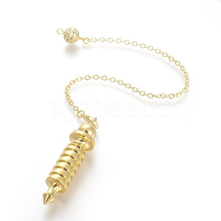 Brass Coil Dowsing Pendulums KK-G771-01G-1