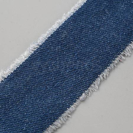 Polyester Lace Trim Ribbon OCOR-WH0108-19E-1