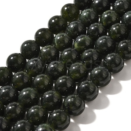 Natural Jade Beads Strands G-H090-A01-8MM-1