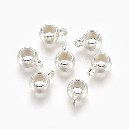 Tibetan Style Alloy Tube Bails LS-TIBEP-LFH251Y-S-LF-1