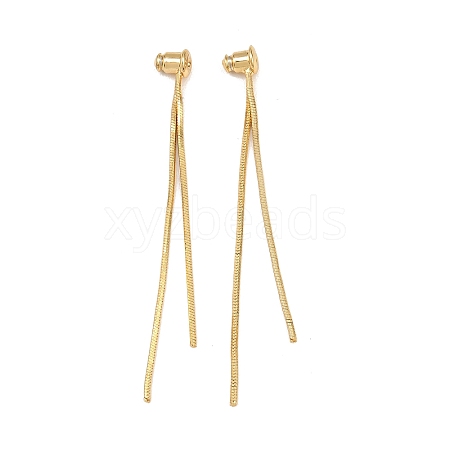 Brass Earring Nuts KK-H536-03G-1