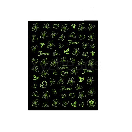 Noctilucent Nail Art Stickers MRMJ-T078-41A-1