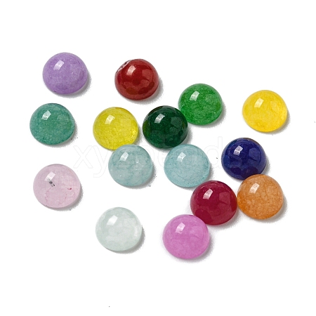 Dyed Natural White Jade Cabochons X-G-Q173-01B-19-1