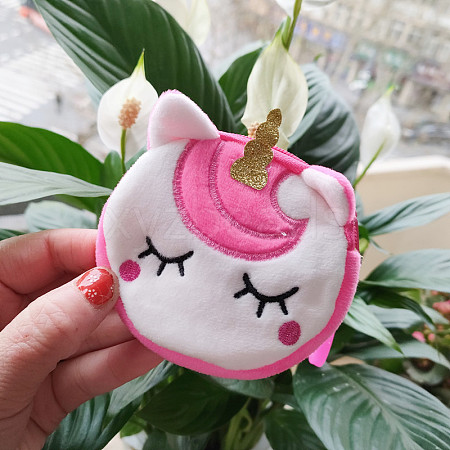 Plush Unicorn Coin Purses UNIC-PW0001-085C-1