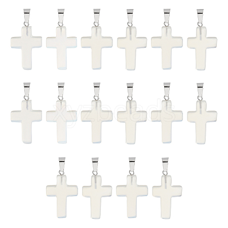 Unicraftale 16Pcs Opalite Pendants G-UN0001-15-1