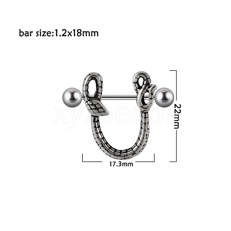 304 Stainless Steel Nipple Stirrup WG66F66-04-1