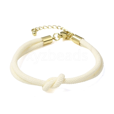 3MM Round Nylon Braided Cord Bracelet Making FB-CBAA152-03G-29-1