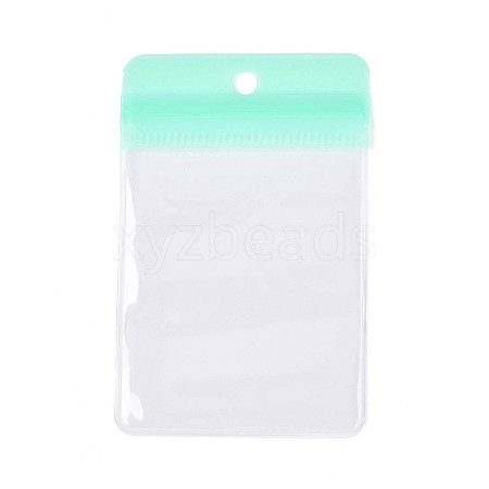 Rectangle Transparence EVA Zip Top Gift Bags OPP-T003-02B-02-1