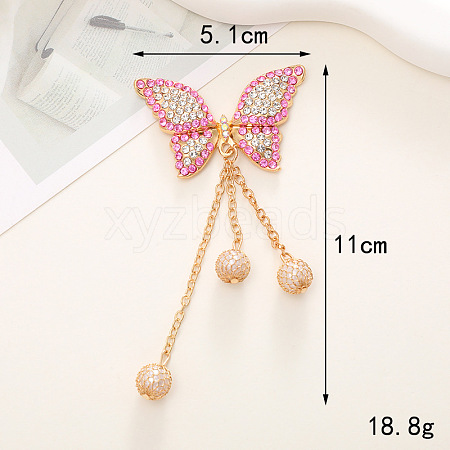 Alloy Rhinestone Pendants FIND-WH0148-755-1