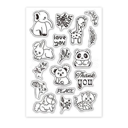 PVC Plastic Stamps DIY-WH0167-56-39-1