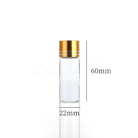 Clear Glass Bottles Bead Containers CON-WH0085-77E-02-1