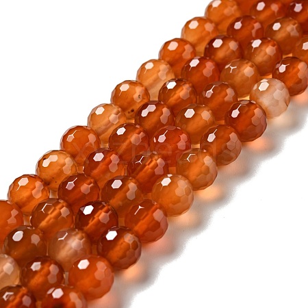 Natural Carnelian Beads Strands G-E571-35B-1