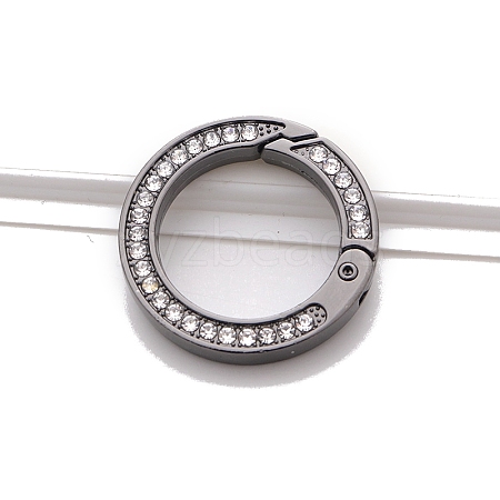 Zinc Alloy Spring Gate Rings PW-WG20990-03-1