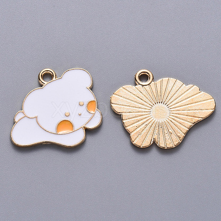 Alloy Enamel Pendants ENAM-S121-125-1