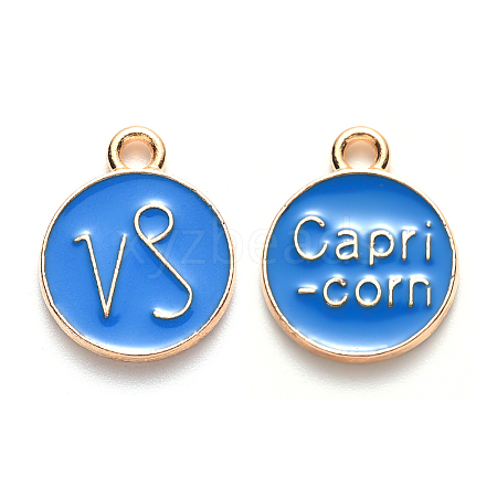 Alloy Enamel Pendants LS-ENAM-S124-01A-02E-1