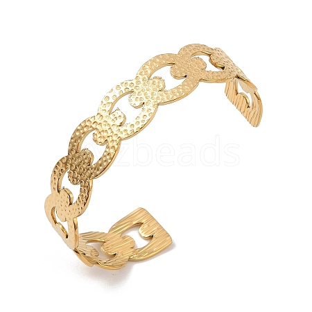 Hollow Wide Version Open Cuff Bangles BJEW-U006-03G-03-1