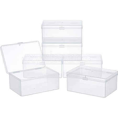 Polypropylene(PP) Storage Containers Box Case CON-WH0074-56-1