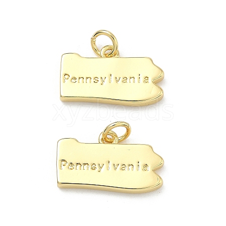 Brass Pendants KK-D229-22N-G-1