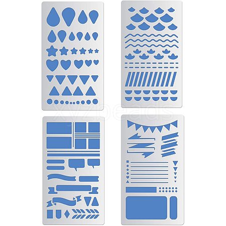 BENECREAT Steel Cutting Dies Stencils DIY-BC0001-29-1