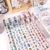 Sea Animal Transparent PET Decorative Tapes PW-WG70747-01-2