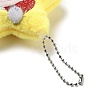 Christmas Theme Cloth Plush Doll Pendant Decorations HJEW-D030-01D-3