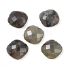 Natural Labradorite Cabochons G-G835-B01-02-1