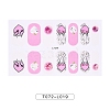 Glitter Full Cover Imitation Diamond Glass Diamond Nail Stickers MRMJ-T072-L019-2