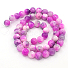 Natural Persian Jade Beads Strands G-D434-8mm-21-2