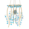 1Bag Iron & Glass Hanging Ornaments HJEW-SP0001-65B-1