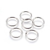Tarnish Resistant 304 Stainless Steel Saw Cut Open Jump Rings STAS-P212-25P-21-1