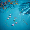 30Pcs 6 Styles 925 Sterling Silver Pins Sets STER-PH0003-58-4