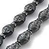 Synthetic Non-Magnetic Hematite Beads Strands G-H303-B05-1