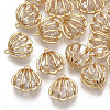 Brass Cubic Zirconia Charms X-KK-S354-101-NF-1