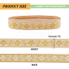 Ethnic Style Polyester Ribbon OCOR-WH079-91-2