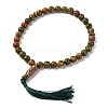 Natural Unakite Bracelet BJEW-I319-01H-1