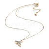 304 Stainless Steel Pendant Necklaces NJEW-H207-05G-5