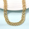 6.5MM 304 Stainless Steel Double Link Chain Necklaces for Women Men SA-CBA37BC-22G-2