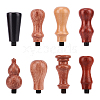 CRASPIRE 8Pcs 8 Styles Wood Handle AJEW-CP0004-48-1