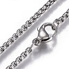 304 Stainless Steel Pendant Necklaces NJEW-P252-01P-3