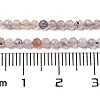 Natural Purple Rutilated Quartz Beads Strands X1-G-A097-A09-02-5