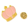 Crown Alloy Enamel Brooches JEWB-I035-07G-01-3