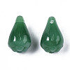 Imitation Jade Glass Pendants GLAA-S054-19B-2